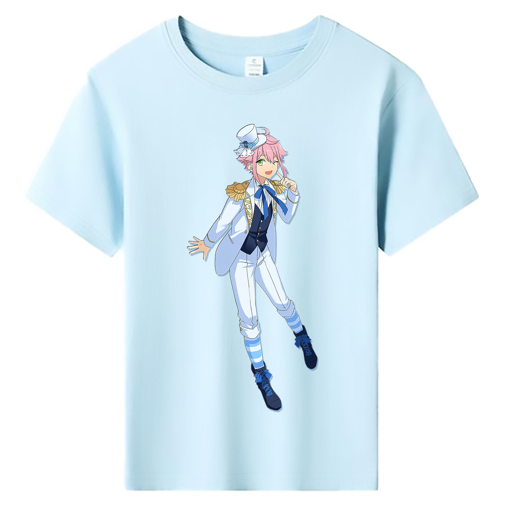 （画像用） あんさんぶるスターズ! Ensemble Stars 綿100％キッズTシャツ（フロントプリント）